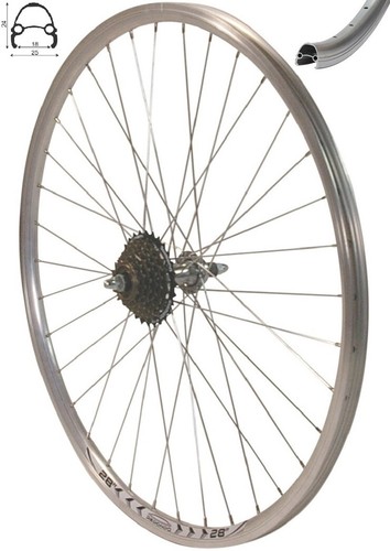 Redondo zoll hinterrad - zoll,