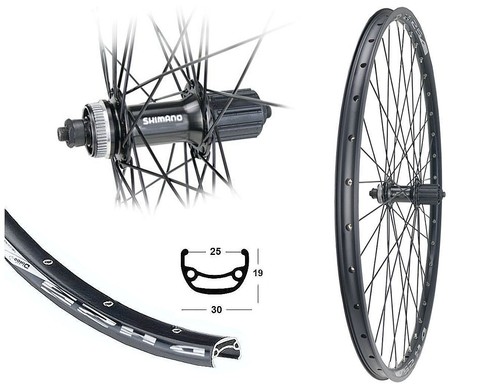 Hinterrad shimano disc - hinterrad,